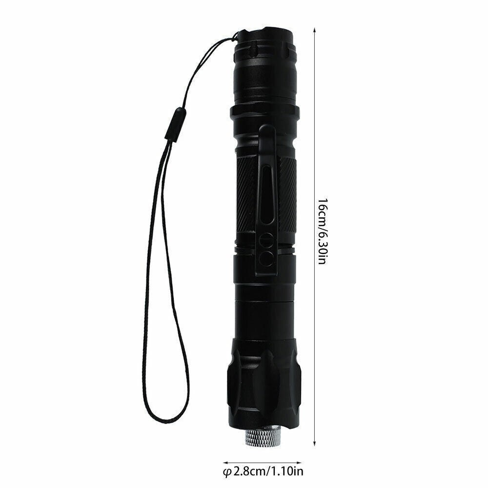 660nm Red Beam Rechargeable Laser Torch Pointer Pen 5000Miles Distance