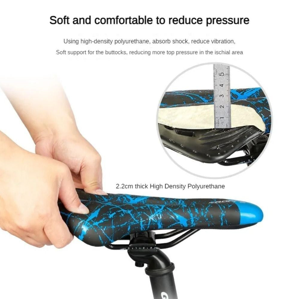Gel Filled Bicycle Saddle Comfortable Mountain Road Bike Seat Soft MTB Seat