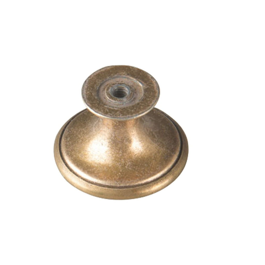 12X Antique Brass Drawer Handles Kitchen Door Knobs Small