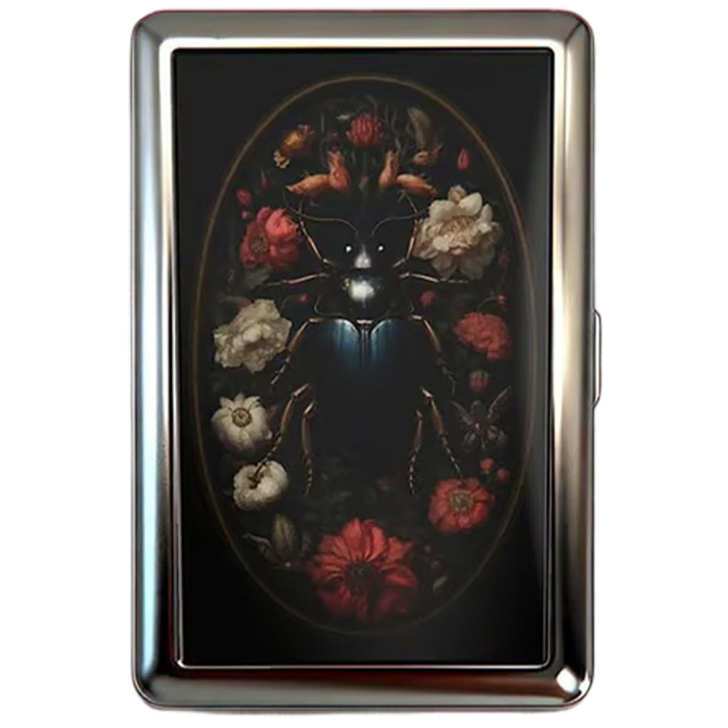 Vintage-Style Versatile Card & Cash Case, 2026 Vintage Versatile Metal Cigarette