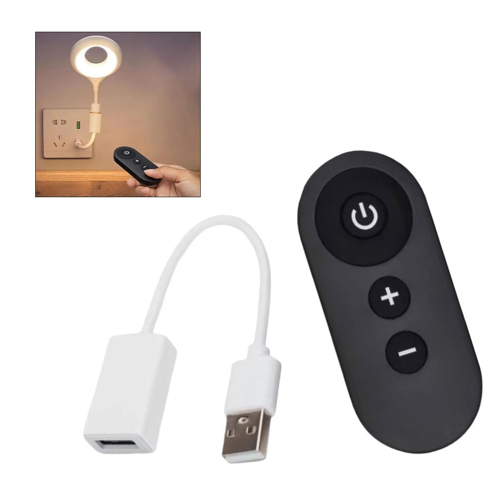 Wireless USB 5V RF Remote Control Switch for Fans LED Strip Dimming Module