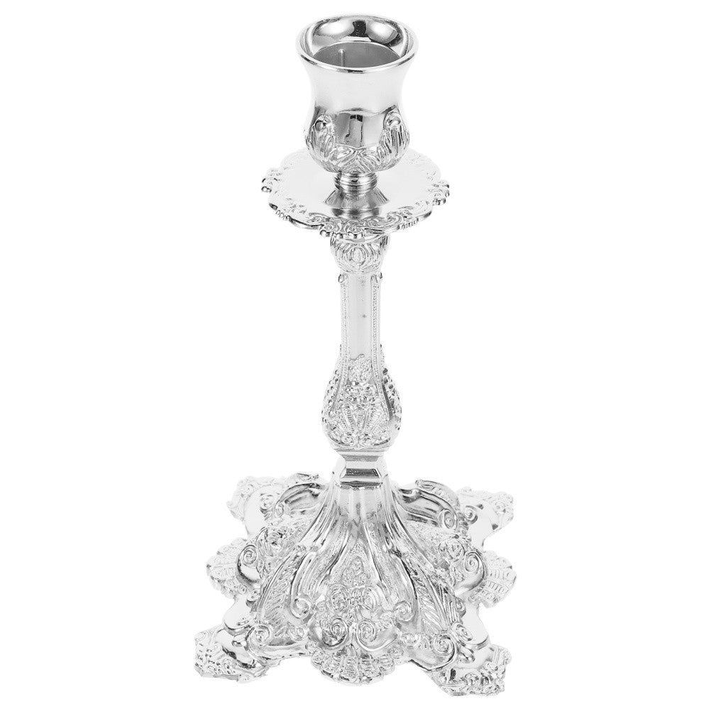 Metal Candle Holder Decorative Shabbat Candle Holder Retro Candle Stand