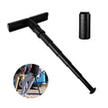 Portable Folding Seat Walking Stick Cane Adjustable Height Teliscopic Stool
