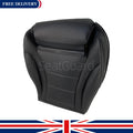 2015-2022 For Mercedes-Benz GLC Driver Bottom Seat Cover X253 C253 LEATHER BLACK