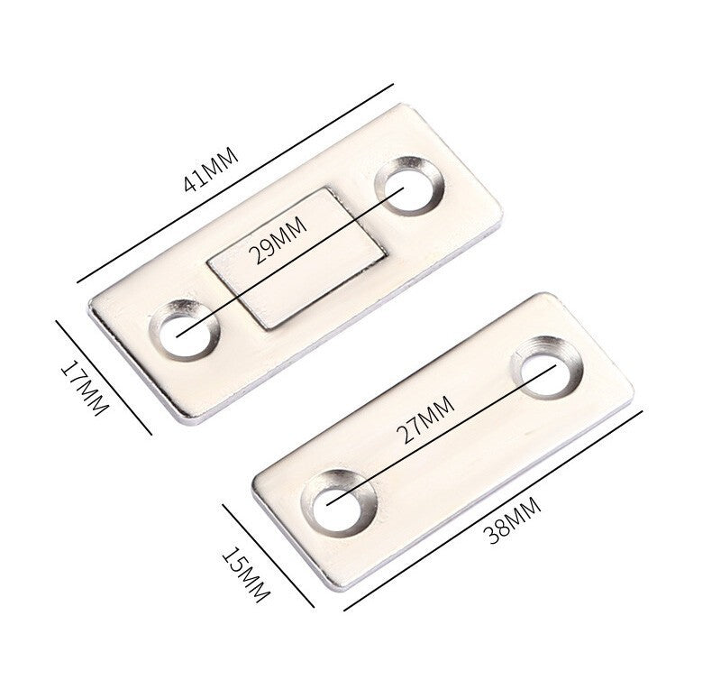 10set Strong Magnetic Catch Latch Ultra Thin For Door Cabinet Cupboard Closer