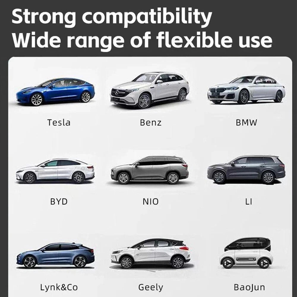 Car Charge Type 2 Electric Car Charging Station 32A 7KW EV Charger With 5M Cable