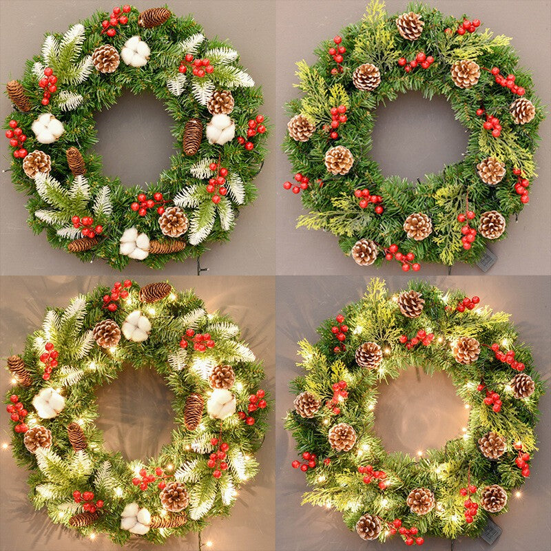 Luxury  Artificial Wreath Christmas Wreath For Front Door Garland