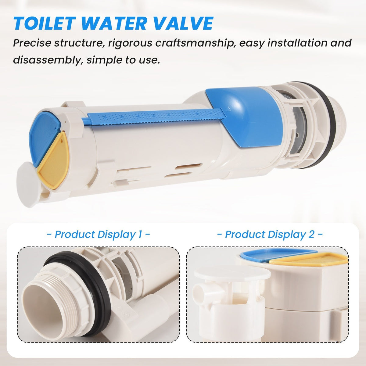 Split Toilet   Two-Button Toilet Water Outlet  Dual Flush Fill Water Tank2488