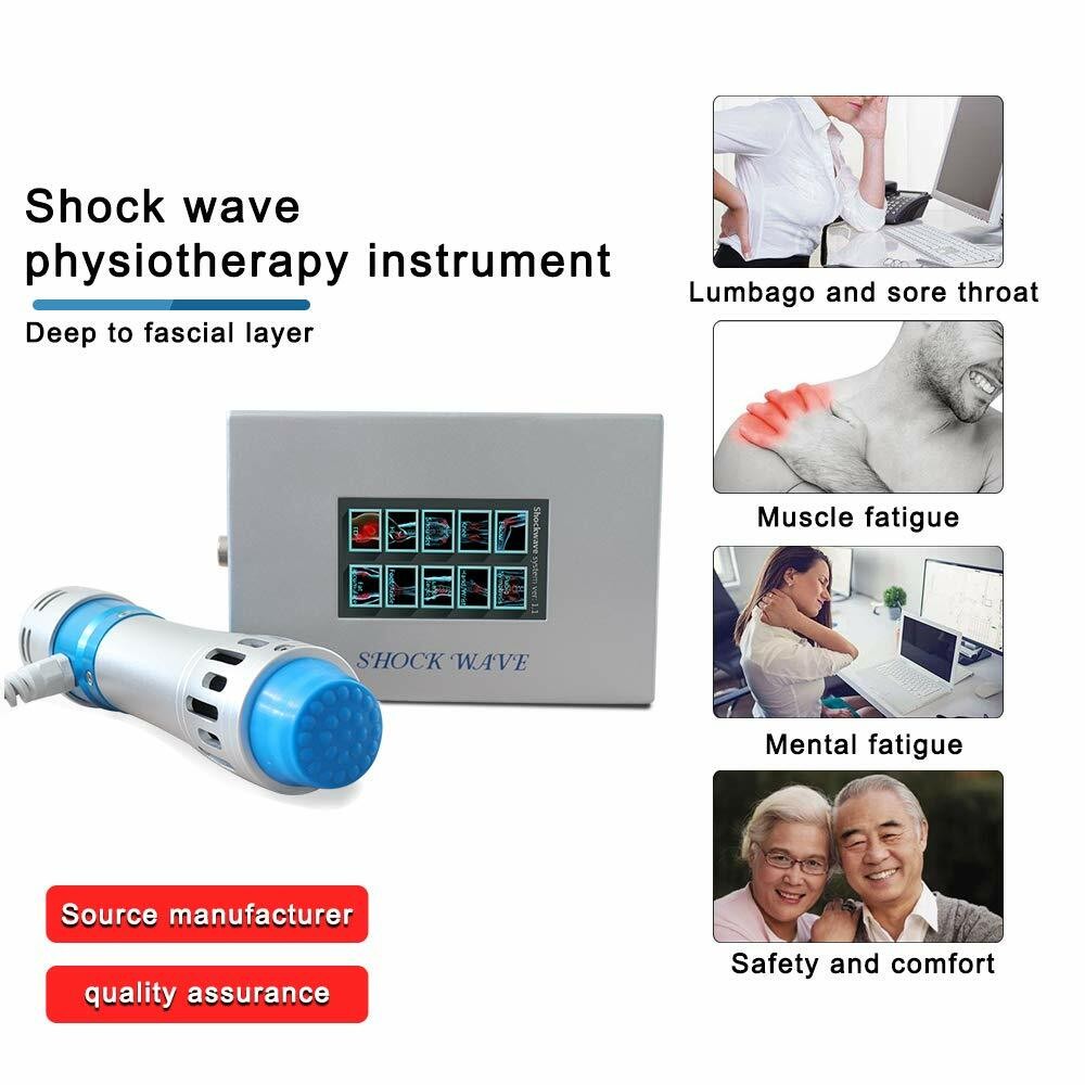 ESWT Focused Shockwave Therapy Machine Relieve Muscle Pain ED Treatment Handheld