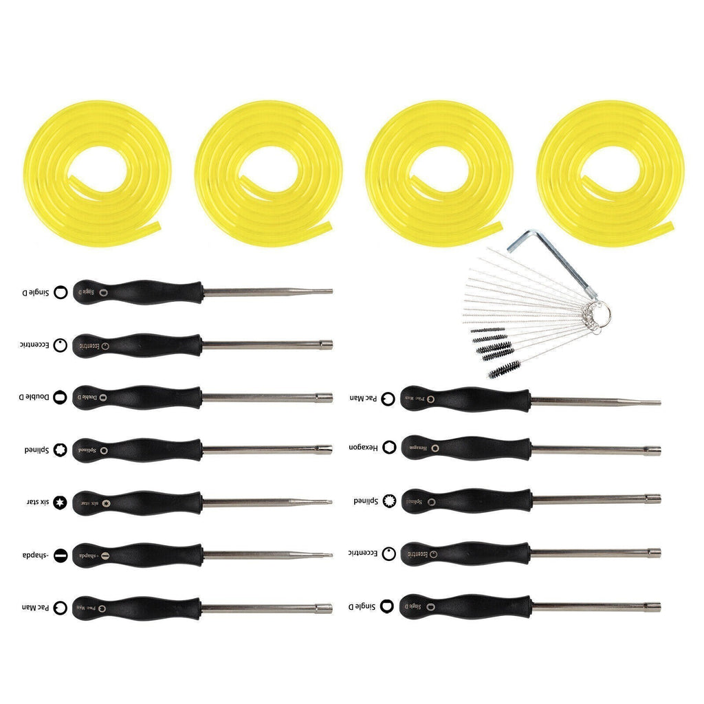28PCS Tool Kit Chainsaw Craftsman Screwdriver Splined Carb Carburetor Adjusting