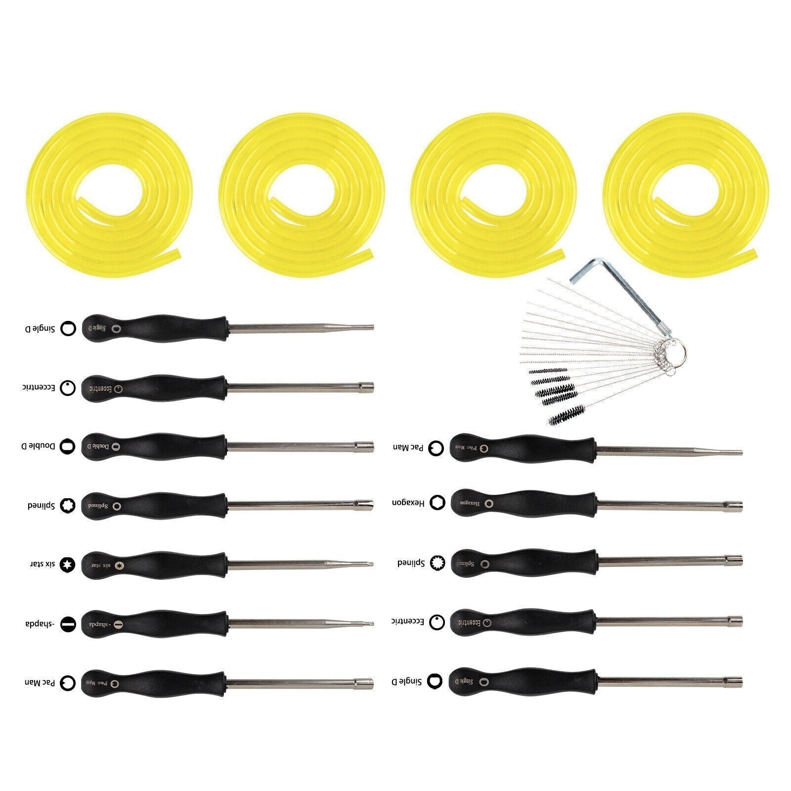 28PCS Tool Kit Chainsaw Craftsman Screwdriver Splined Carb Carburetor Adjusting