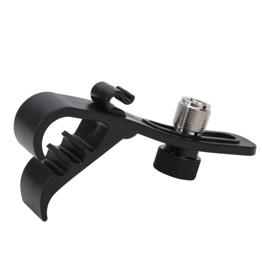 4 Pack Drum Mic Clips, Compact Microphone Mount Holders for Drum and Instrument