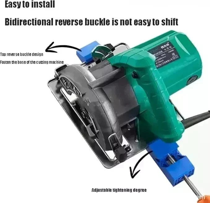 Adjustable Machine Base Guide Electric Circular Saw Milling Positioning