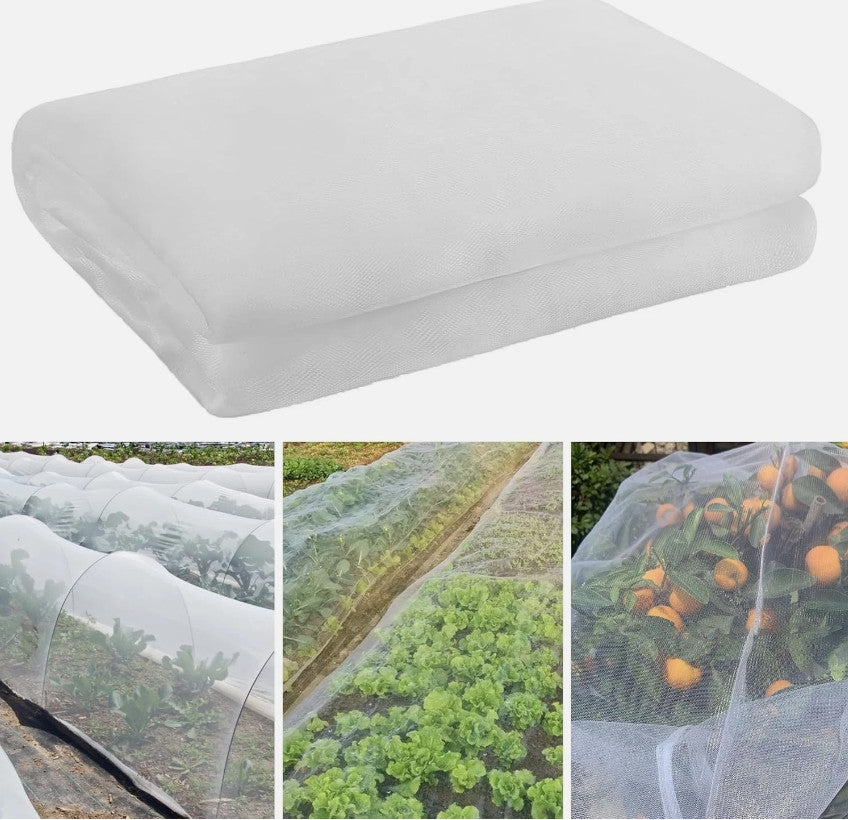 60 Mesh INSECT SCREEN NETTING NET Fine Woven Mesh Anti Fly Bug Pest Garden Net