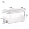 Fridge Cold Kettle with Kitchen Gadgets Plastic Cold Water Fruit Teapot for