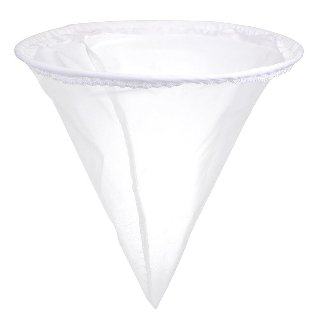 60 Mesh Paint Filter Bag 12.6" Dia Cone Shape Nylon Strainer for Filtering