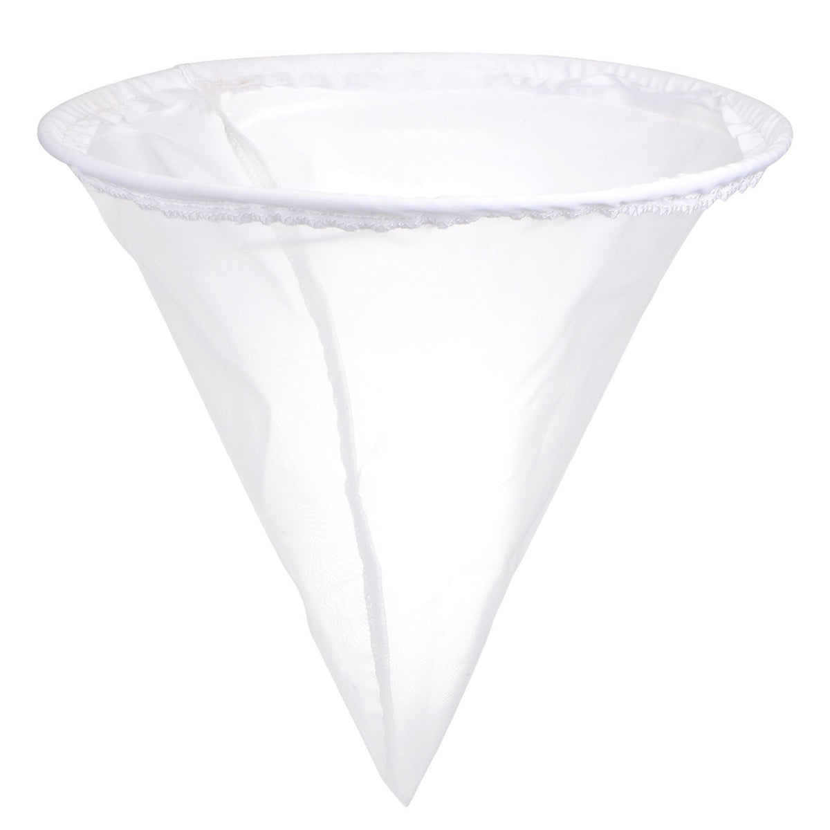60 Mesh Paint Filter Bag 12.6" Dia Cone Shape Nylon Strainer for Filtering