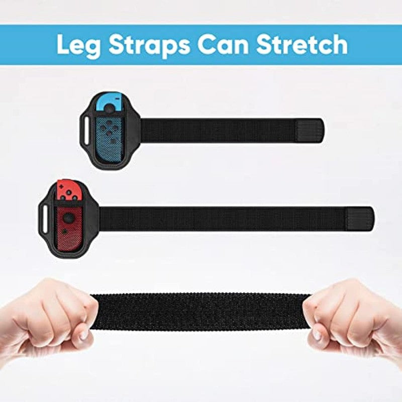 2PCS/1PCS Leg Strap for Sports Soccer JoyCon Switch OLED Controller Adjustable