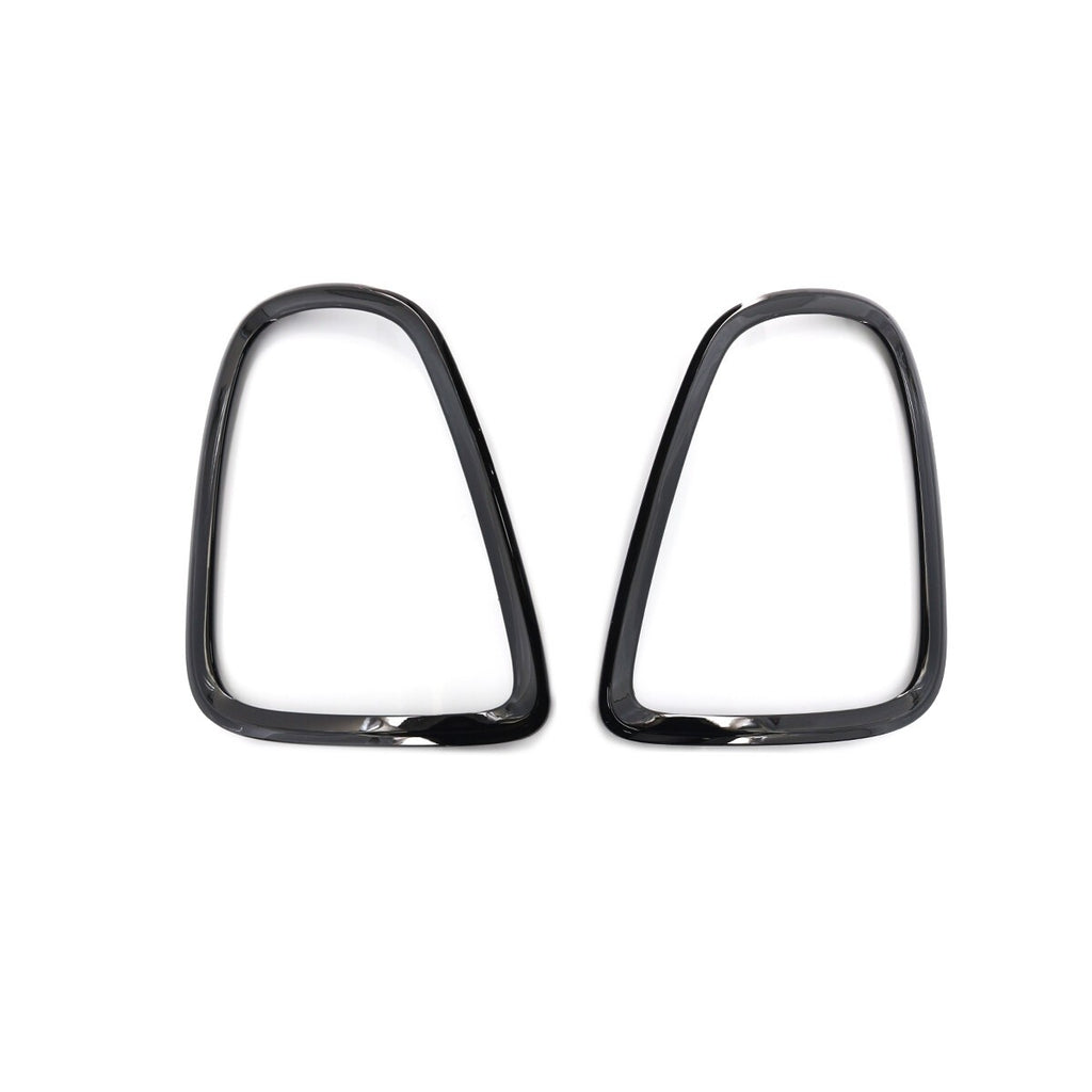 Gloss Black Tail Light Cover Replacement Trim For Mini Cooper R56 R57 2007-2013