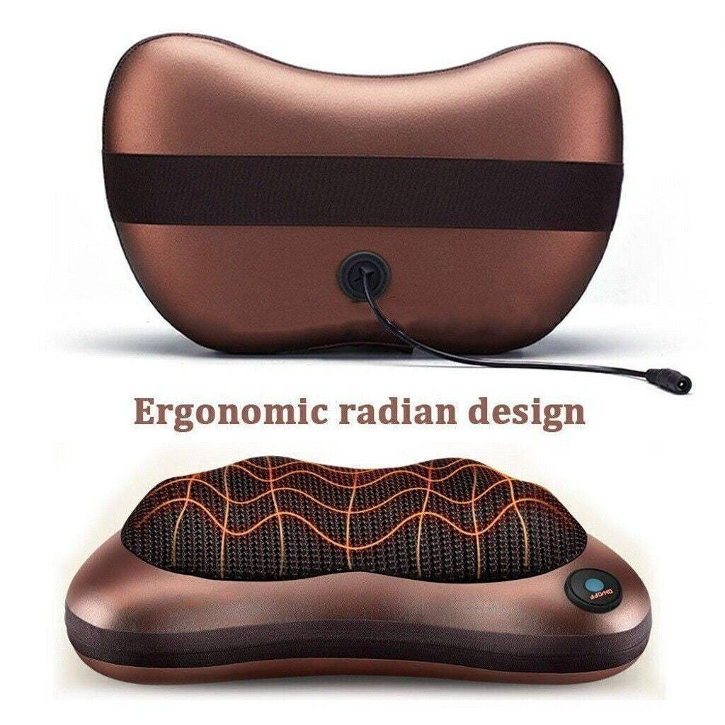 Massager Neck and Back Heated Massage Electric Shiatsu Pillow Vibrating Machine