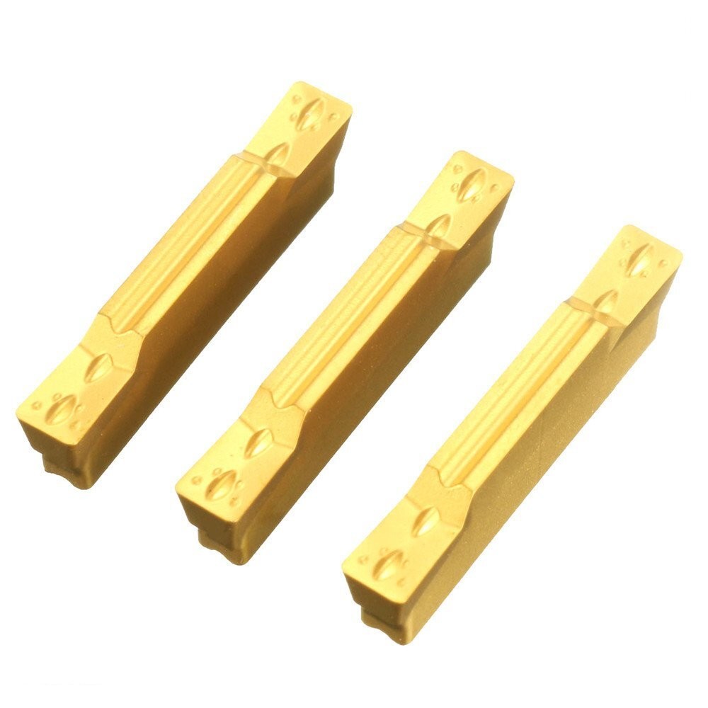 10Pcs MGMN300-M  Carbide Inserts Blades Lathe Turning Grooving Cut Off Tool