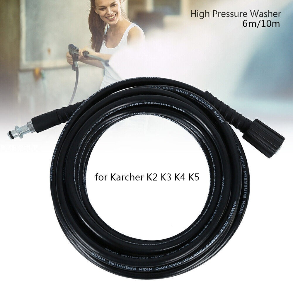 6M 8M 10M 15M Extension Hose Pipes For Karcher K2 K3 K4 K5 High-Pressure Washer