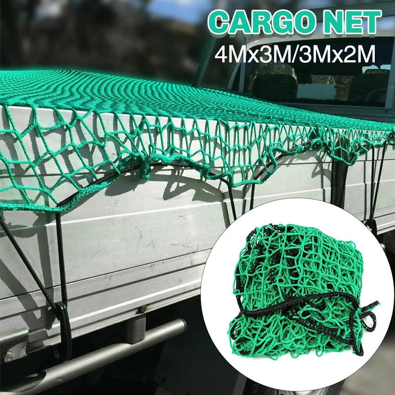 3*2 /3*4M Heavy Duty Cargo Net Trailer Nets Truck Protector Mesh Safety Secure