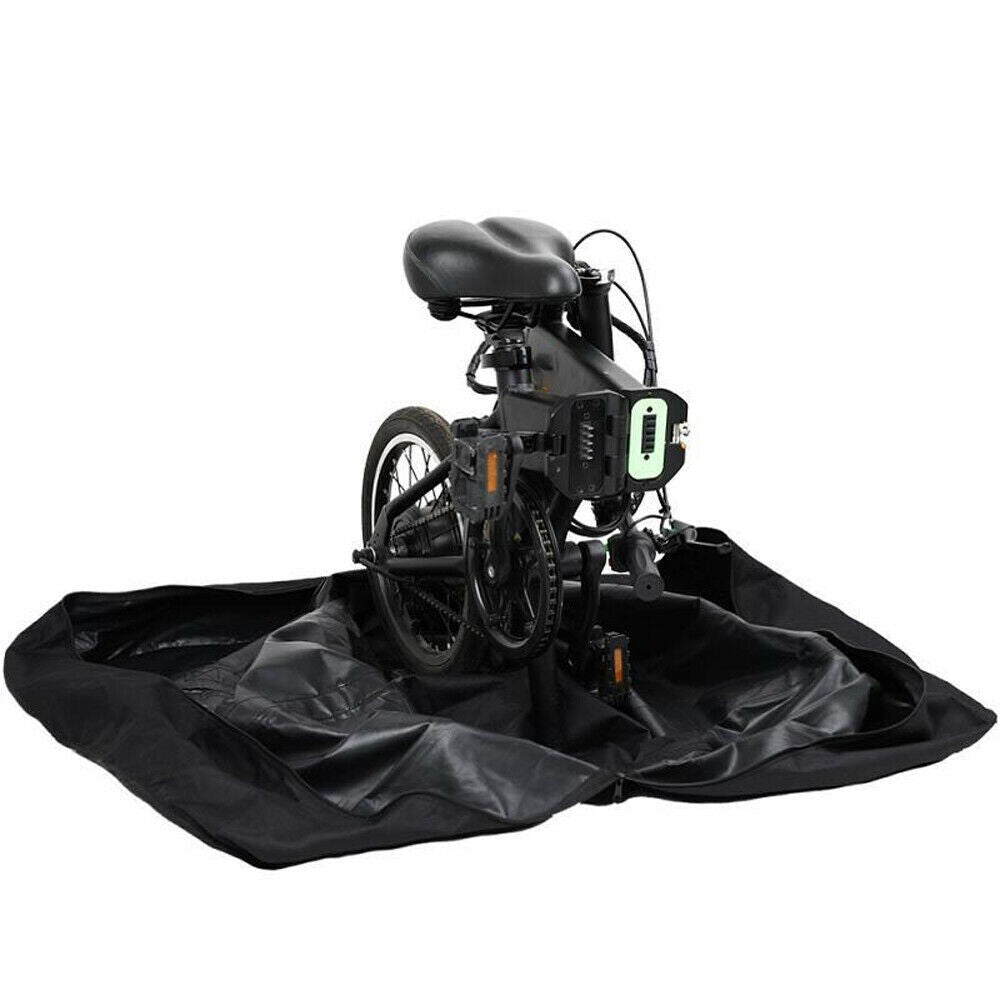 20'' Folding Bike Carrier Bicycle Transport Storage Bag Case Dust Cover UK