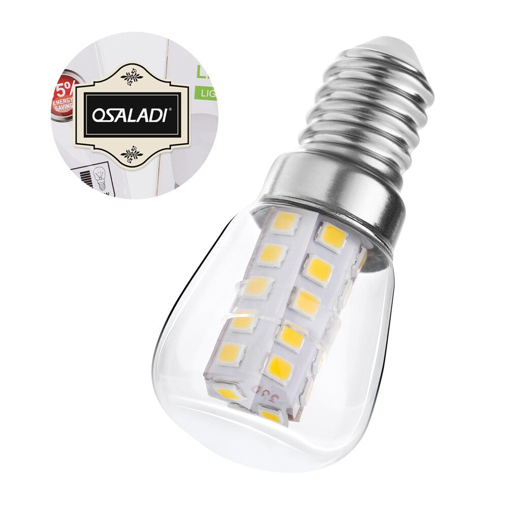 E14 LED Light Bulbs 2pcs Oven Fridge Kitchen Appliance Lighting