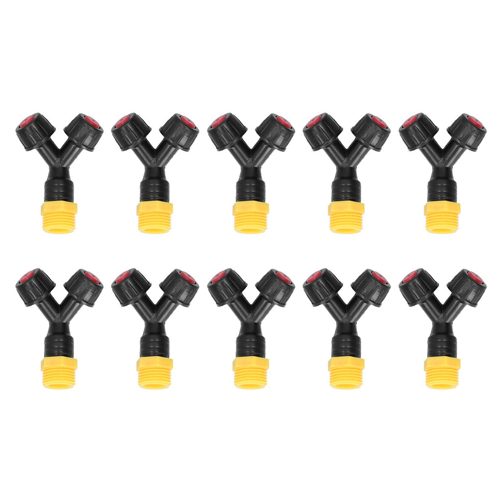 10Pcs Misting Nozzle G1/2 Male Thread Agriculture Garden Irrigation Sprayer AM