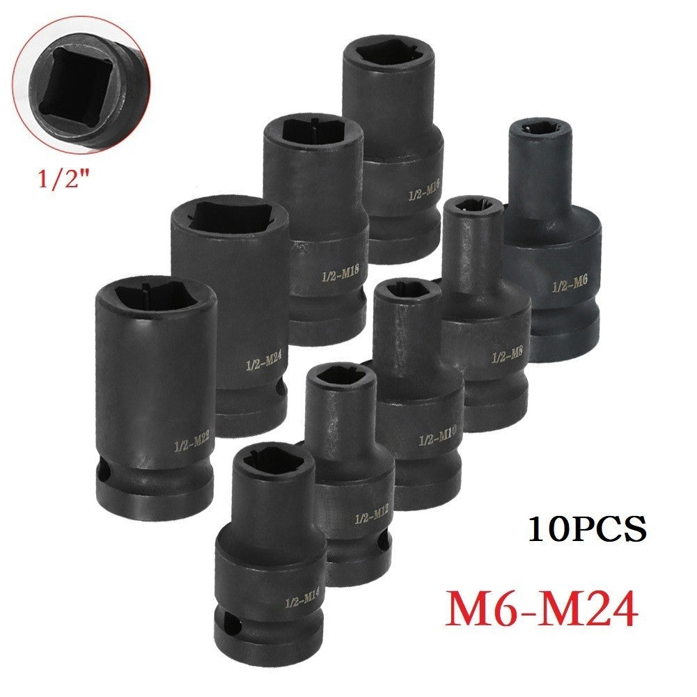 For T-Handle Tap Holder 1/2 Inch Tap Socket M6-M24 Socket Restricted Access Use