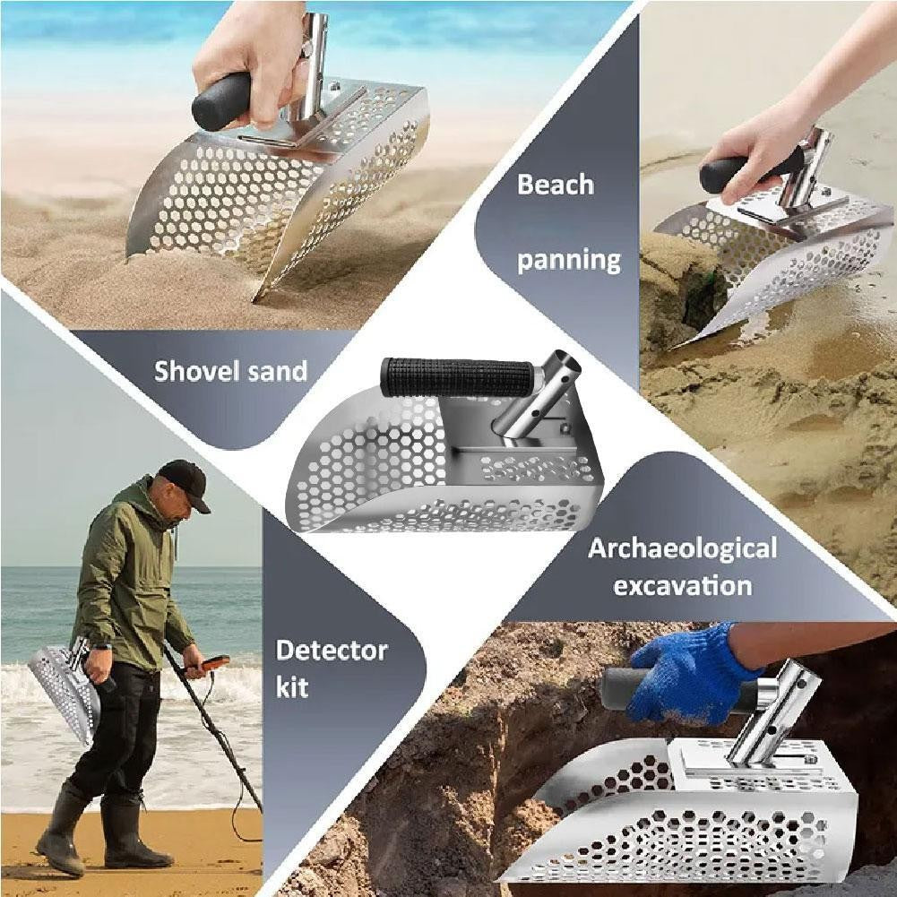 Sand-Scoop for Beach Metal Detecting, Metal Beach Finds-Scoop New