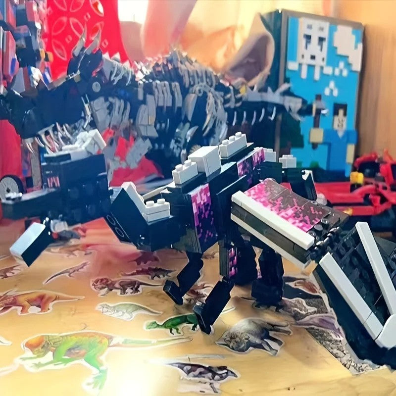 423pcs Building Block Set For The Ended dragon In Minecraft The End