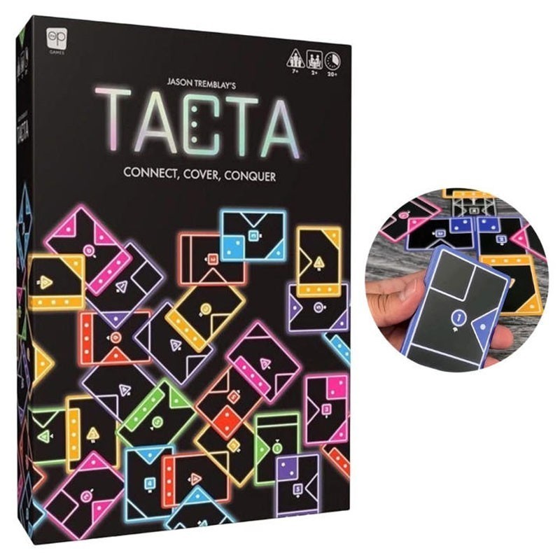 TACTA Taku Tabletop Game Set With Fast-Paced Color Matching Strategy Party Hot
