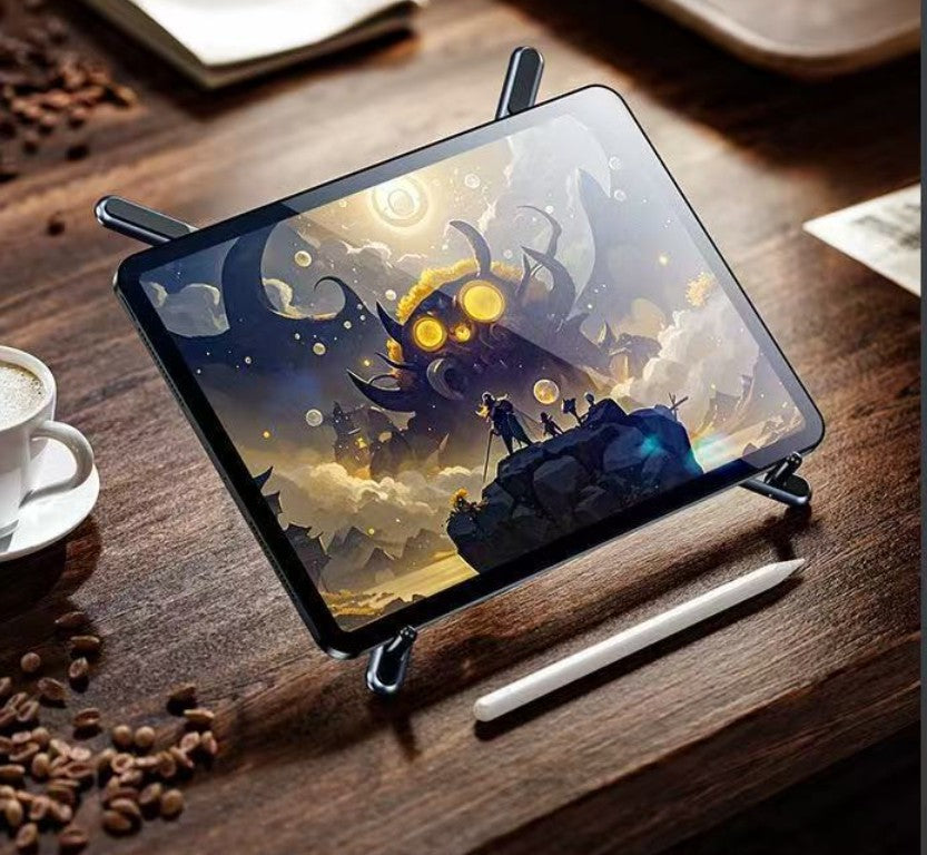 360° Adjustable Laptop Stand Foldable Aluminium Cooling Desk Riser