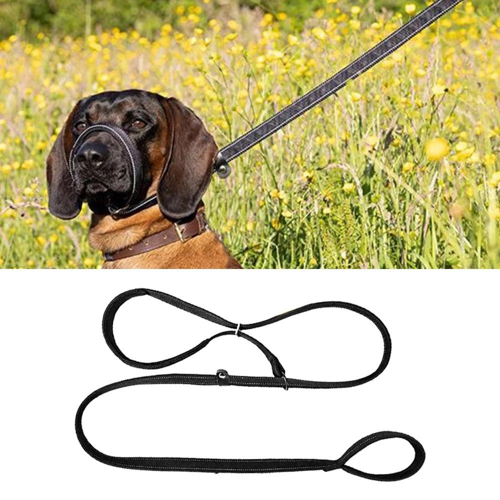 Figure of 8 Dog Lead Nose Loop-Anti Pull Dog Lead Stop Dog's Pulling With Padded