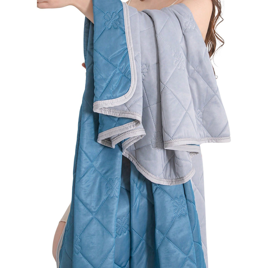Cooling Blanket For Hot Sleepers Breathable & Heat Absorbent Summer Throw UK