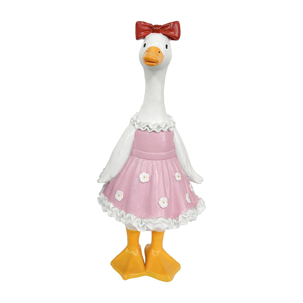 Garden Duck Statue Decor Creative Resin Duck Ornament for Lawn Outdoor Desk