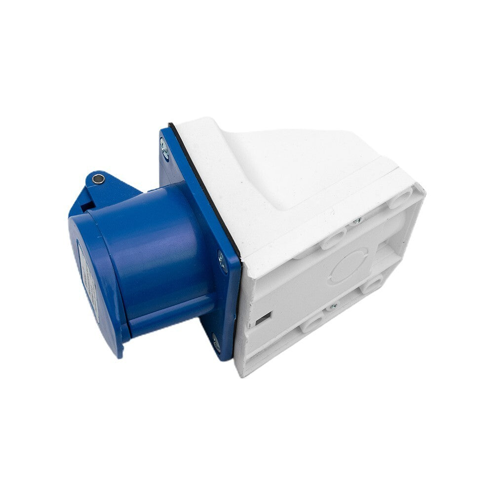 16 Amp 3 Pin Socket And Plug Wall-mounted 220-250V 16A Caravan Camper Van IP44