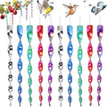 10Pcs Bird Repellent Rods | Reflective Spiral Scare Pigeon Deterrent Garden Wind
