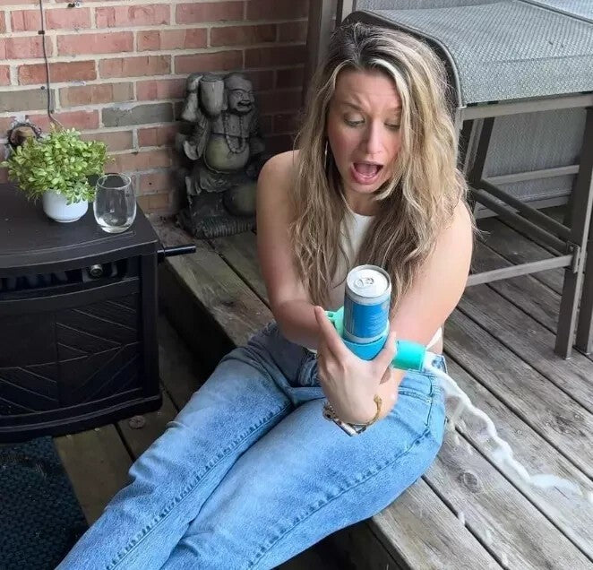 Randomized Beer Shotgun Roulette, Drinking Game for Tailgating BBQ Pregame