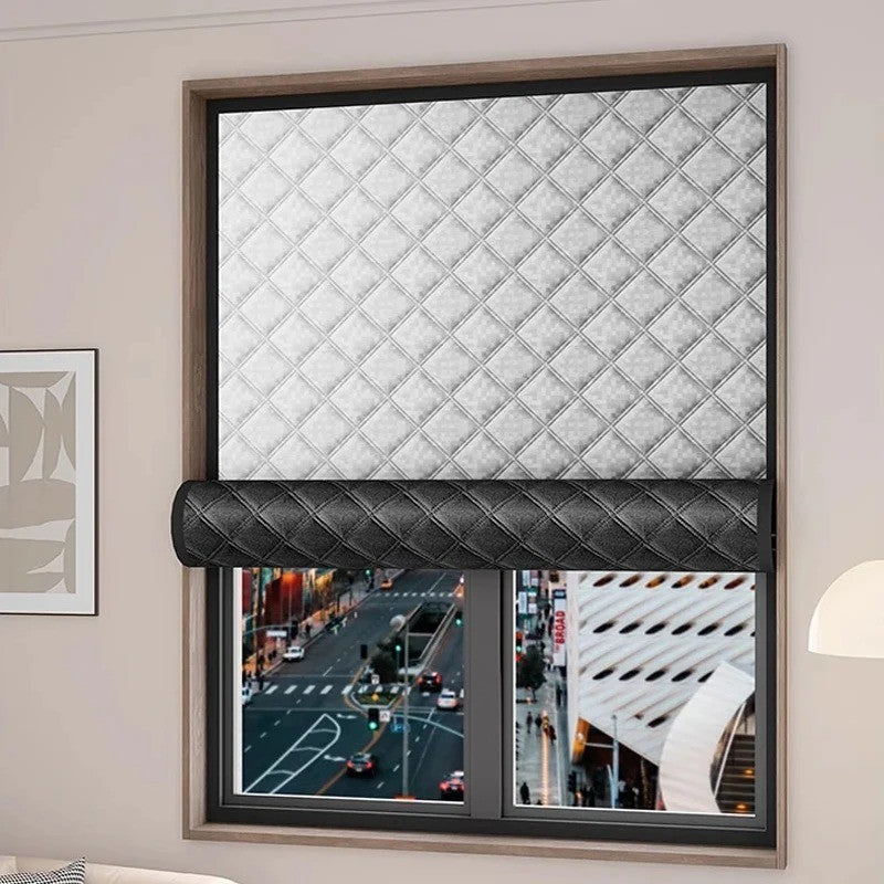 Thermal Window Film Self Adhesive Double Layer Graphene Insulation Sun Blackout