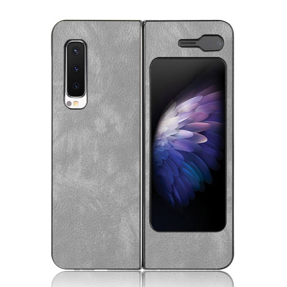 For Samsung Galaxy Fold 1st Generation Shockproof Hybrid PU Leather Case Cover
