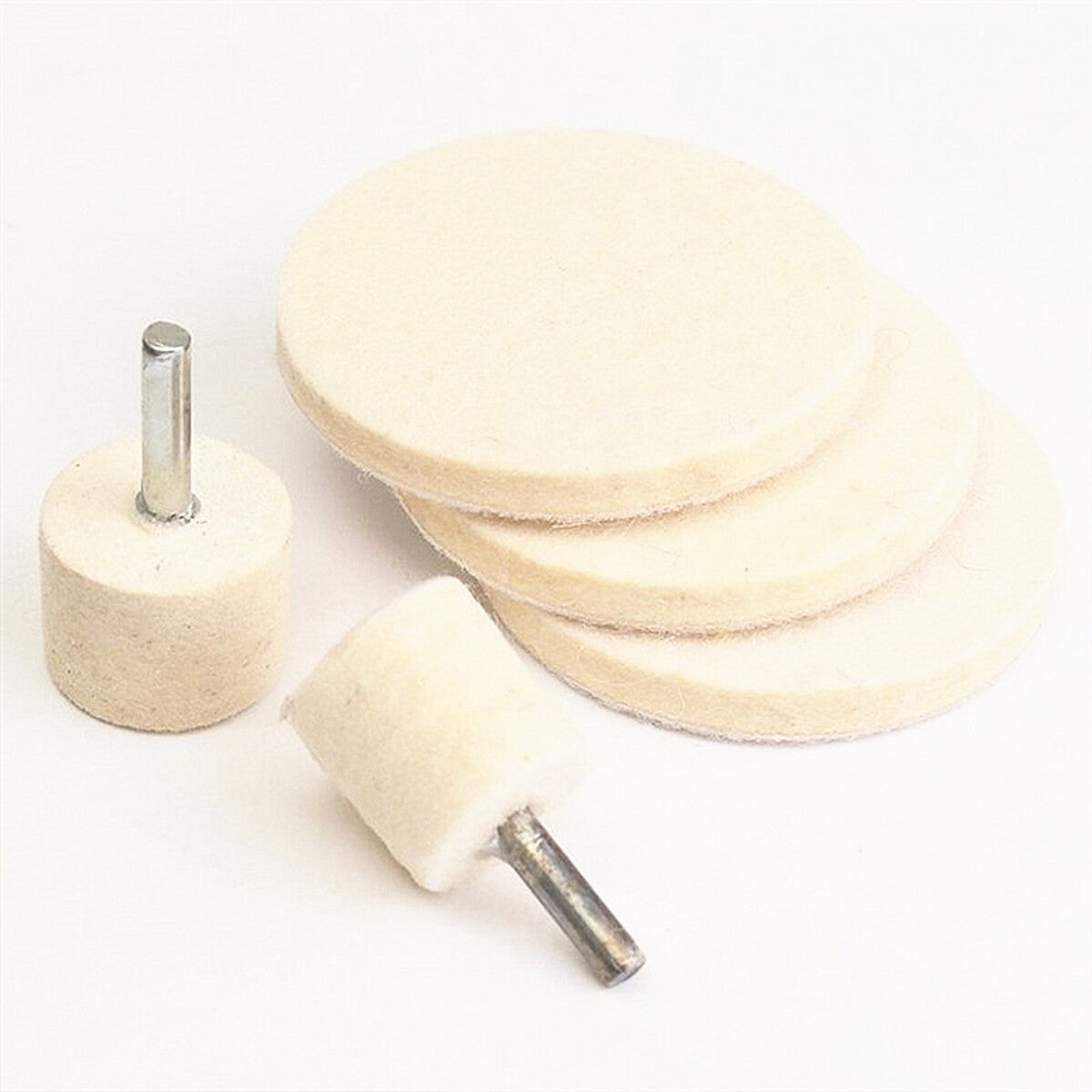 8 Pack Cerium Oxide Glass Polishing Kit Windscreen Scratch Remover+Felt+3" Pad