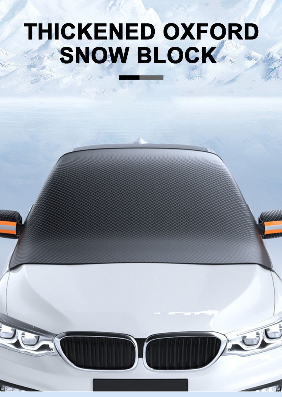 Magnetic Car Windscreen Cover Windshield Oxford Cloth Snow Ice Frost Sun UV Dust