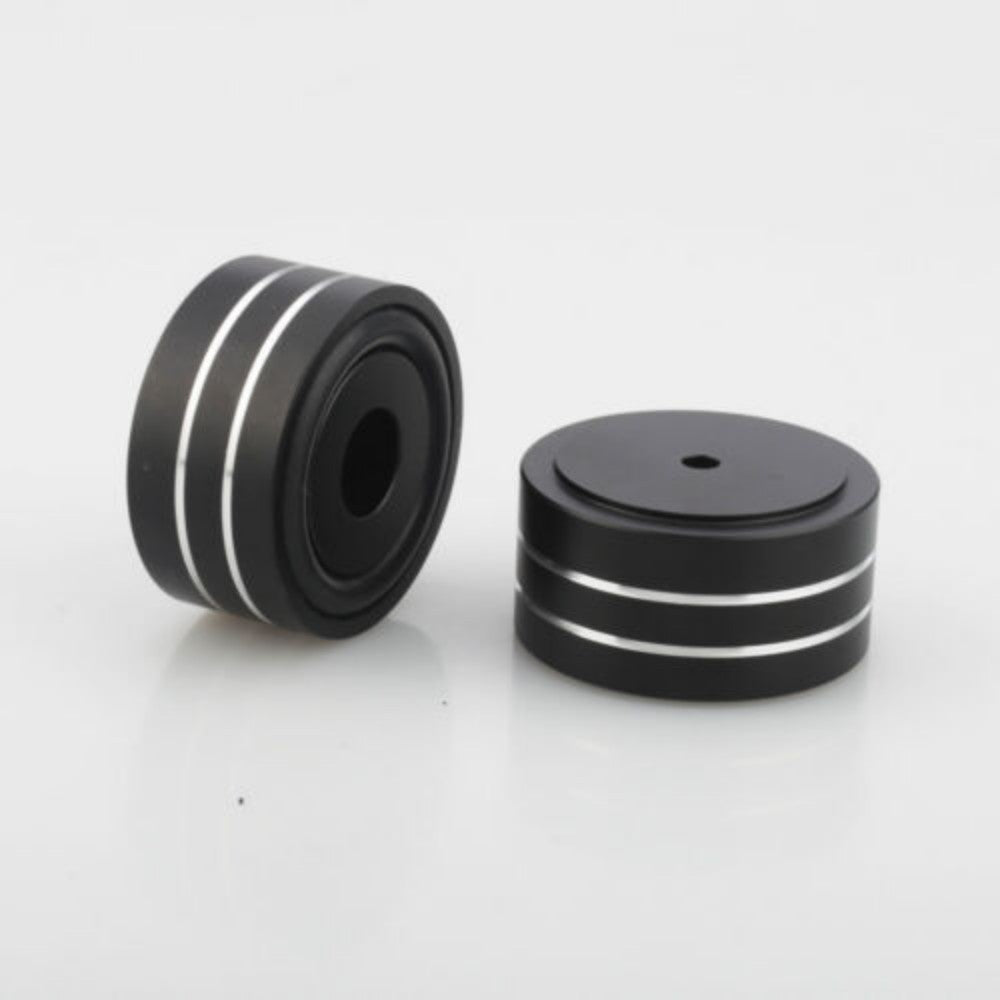 4PCS Aluminum HiFi AMP Speaker Isolation Stand Floor Protect Turntable Feet Pad
