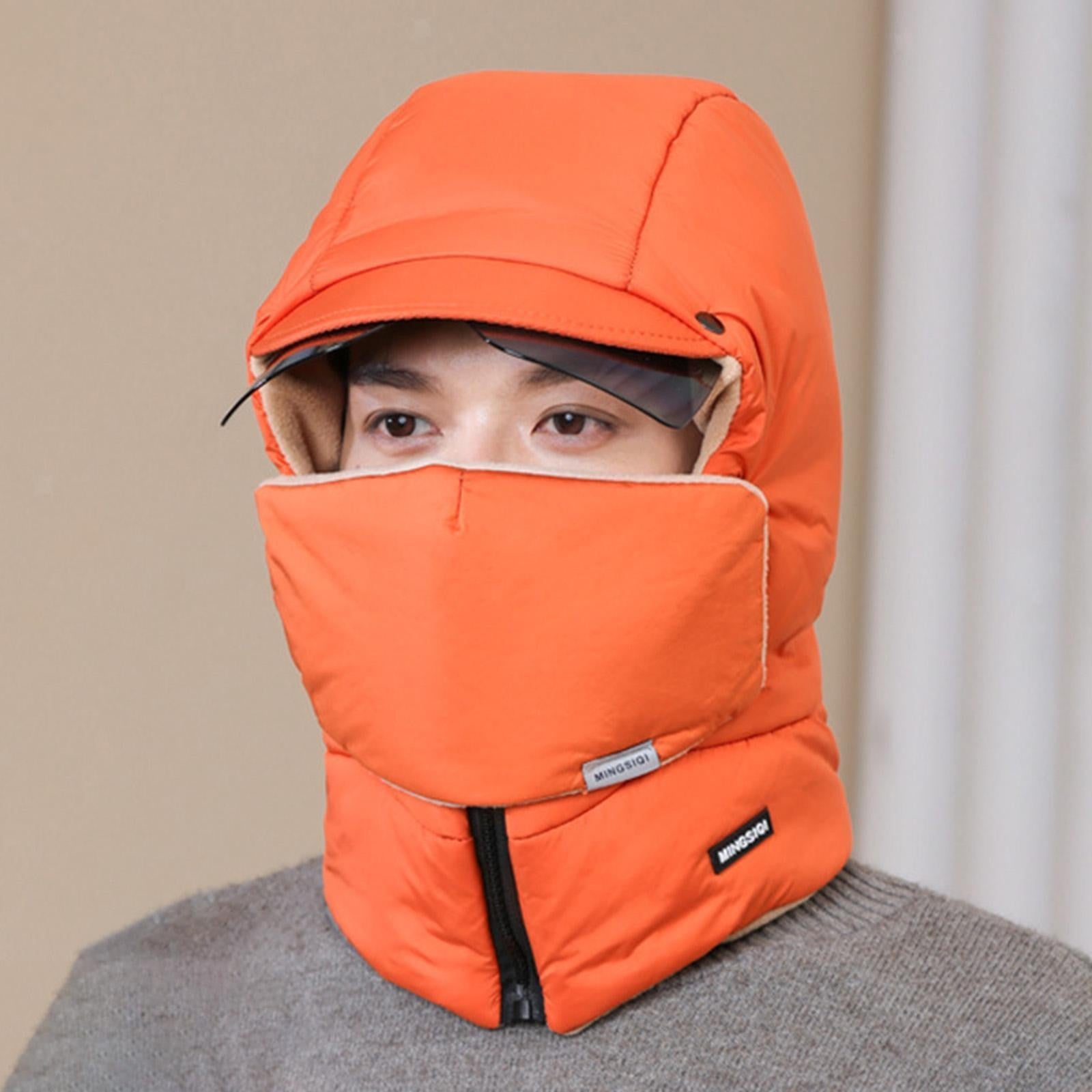 Winter Hat Thermal Lightweight Windproof Mask Face Cover Headwear Trapper Hat