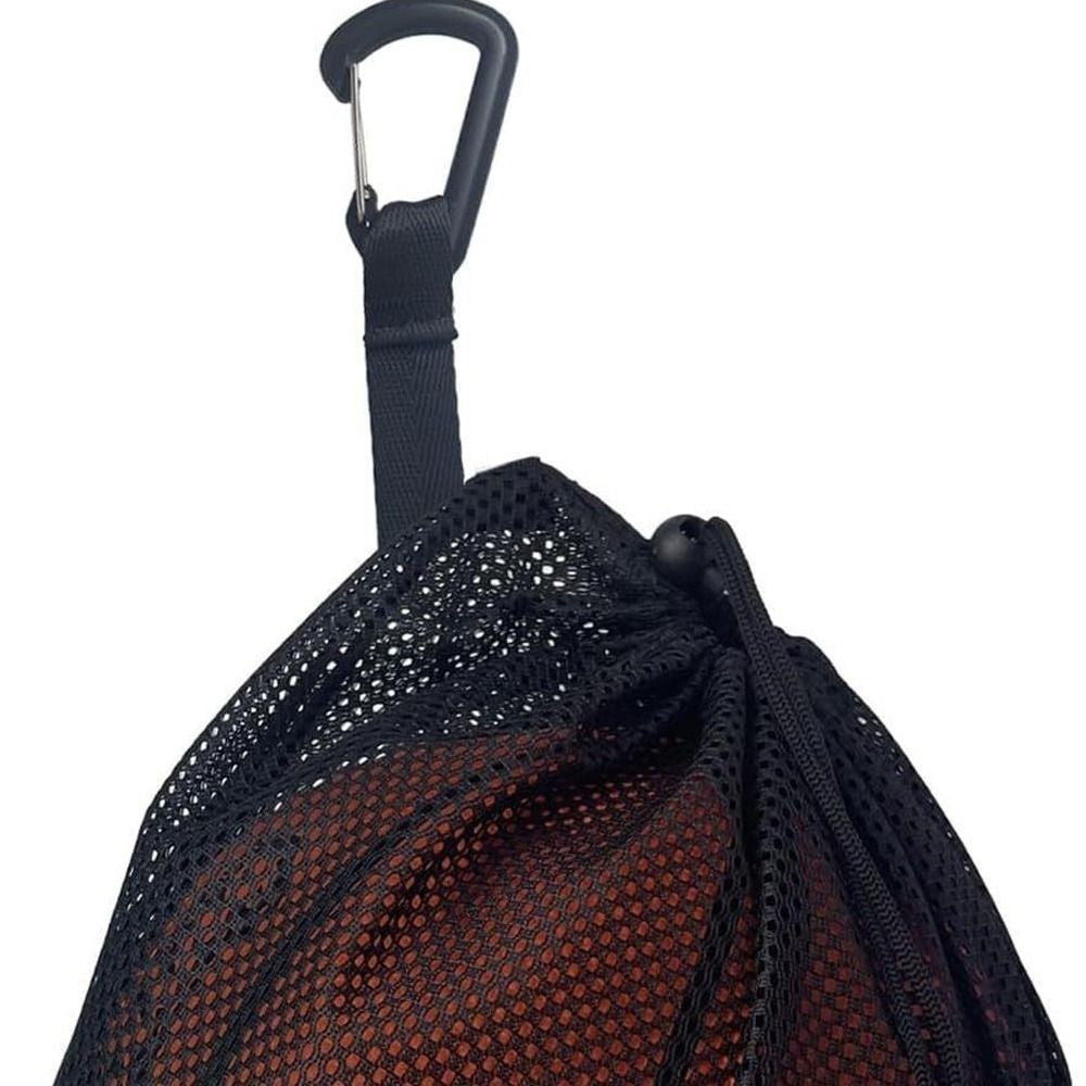 Basketball Storage Net Drawstring Bag Soccer Mesh Storage Sports Ball Holder UK