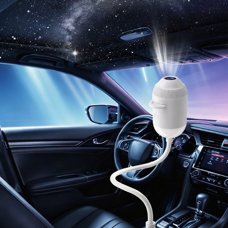 HD Smart Dynamic 5D Holographic Night Light Projector, Plug and Play Projector*/