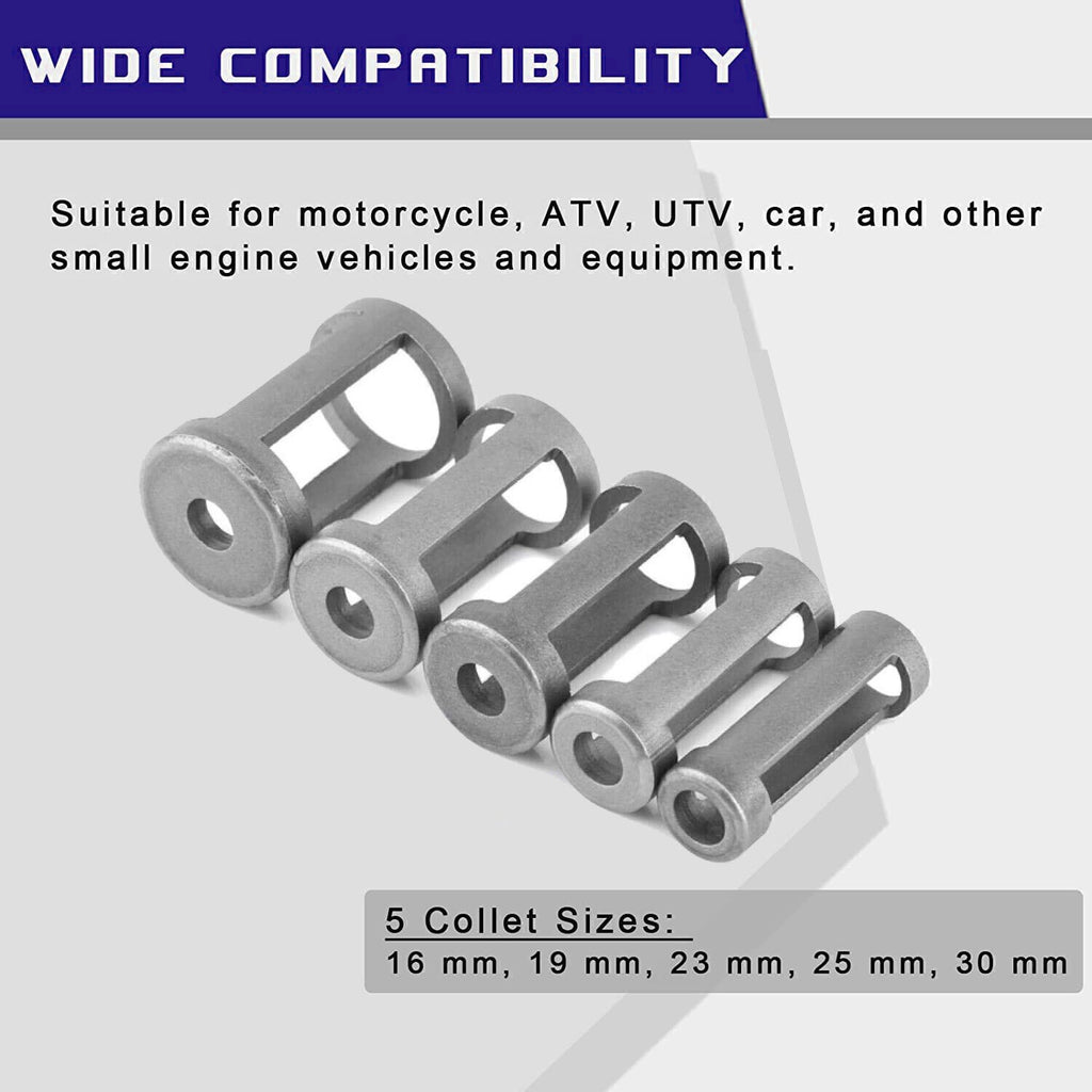 10pcs Valve Spring Compressor Kit Remove & Compress Tool For Cars Van Motorbikes